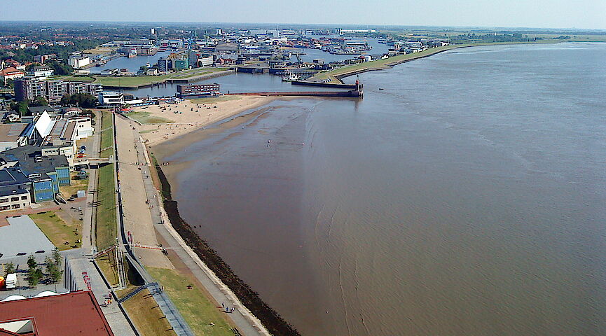 Investigation of sediment transport in the planned Geeste Estuary in Bremerhaven