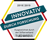 Forschungssiegel Innovativ durch Forschung